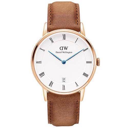 Image of Daniel Wellington Dapper Durham rosa forgyldt quartz Dame ur, model DW00100113